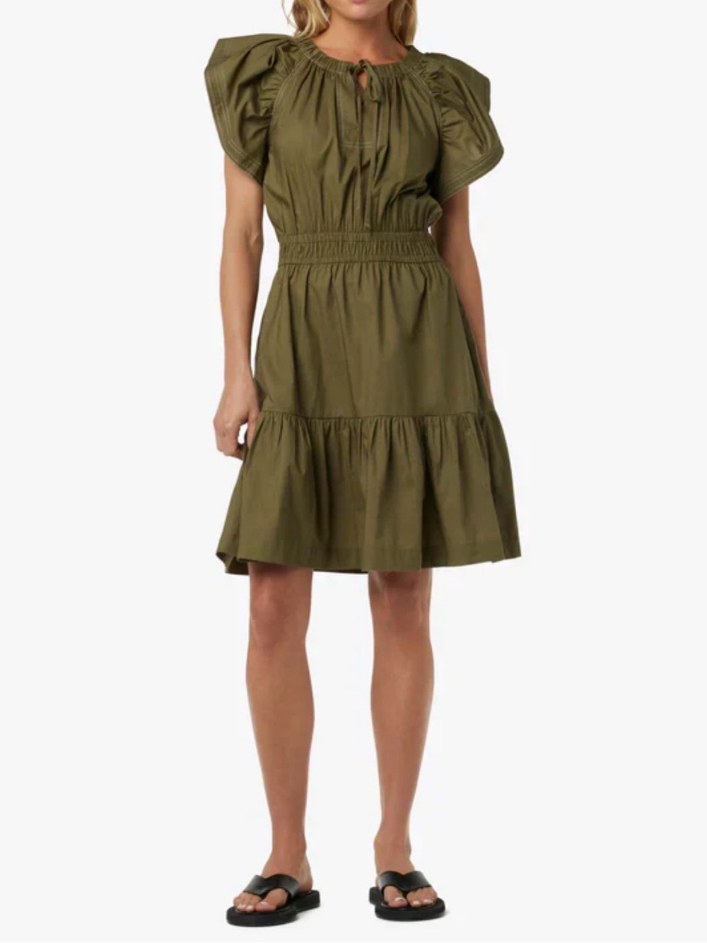 XL Joe’s Burnt Olive The Athena Dress